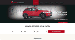 Desktop Screenshot of aerni-automobile.ch