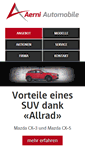 Mobile Screenshot of aerni-automobile.ch